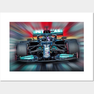 LH44 Sir Lewis Hamilton Posters and Art